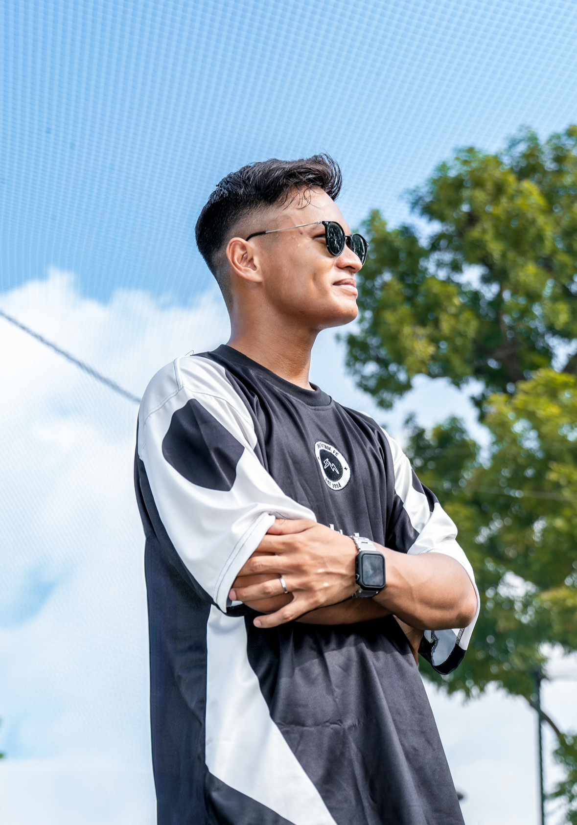 srfútbol anniversary jersey (oversized)