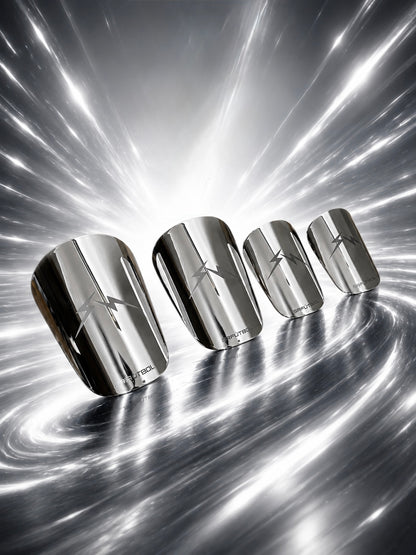 Mini Lightning Shins: Platinum Touch