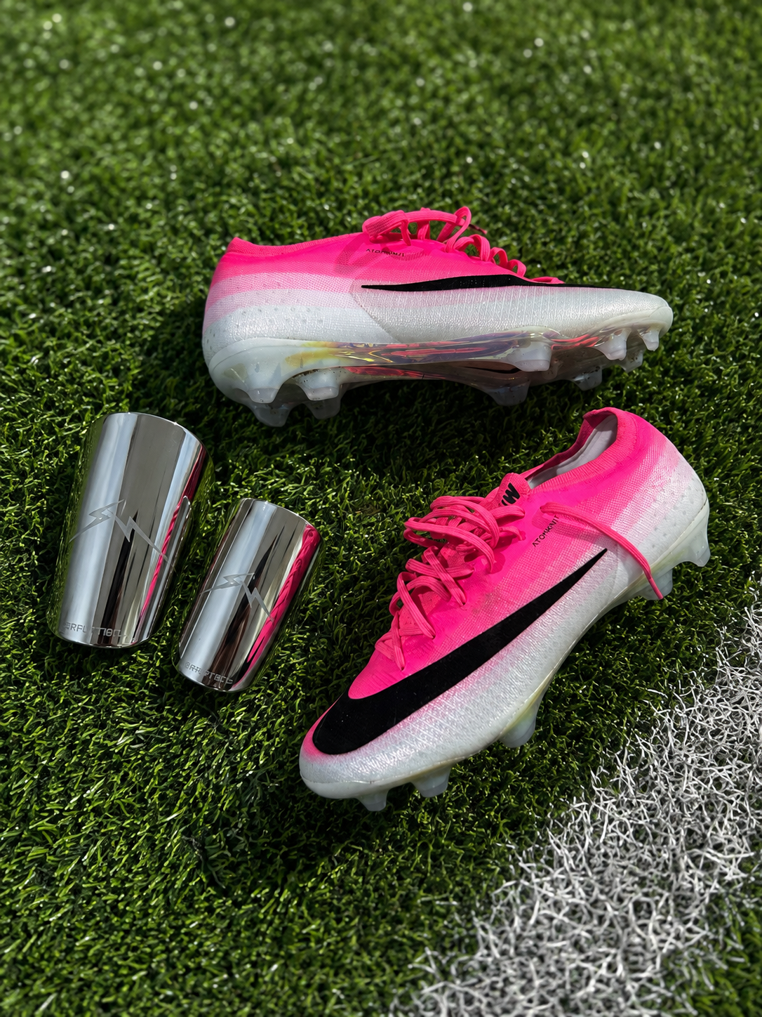Mini Lightning Shins: Platinum Touch