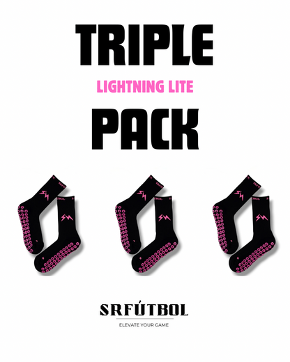 lightning lite black/pink (Triple pack combo)